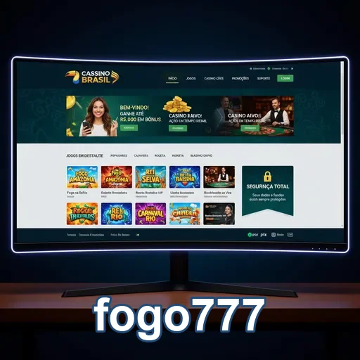 Jogador feliz utilizando o app fogo777 em seu celular